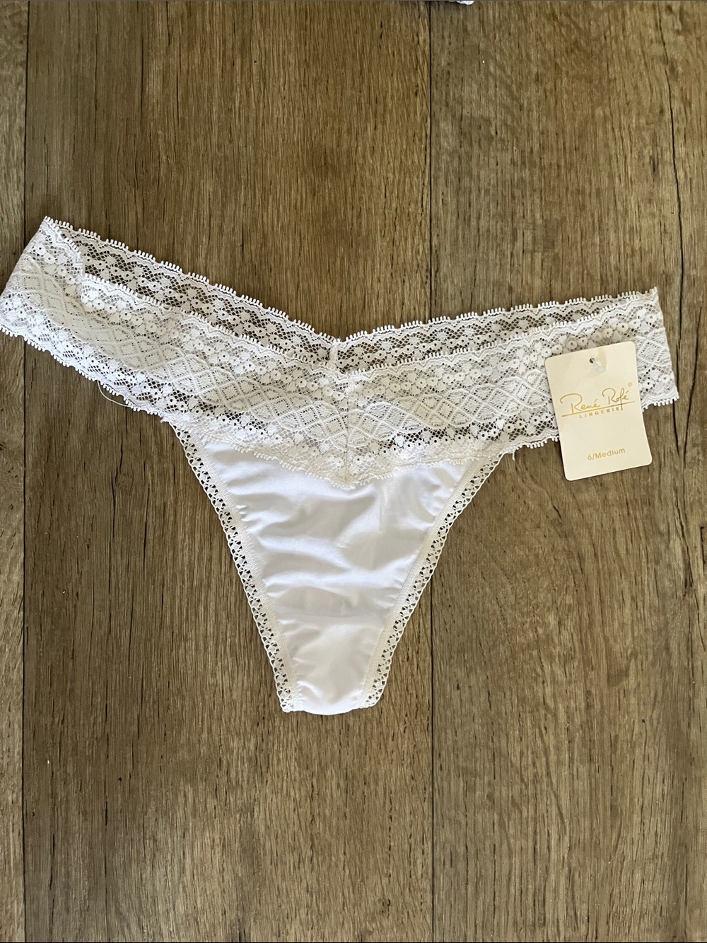 New With Tags Mixed White & Black Thong Panty Bundle of 4 - Picture 2 of 5